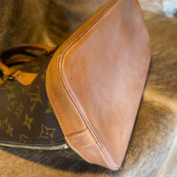 Louis Vuitton LV Hand Bag Alma Brown Monogram - Picture 7 of 8